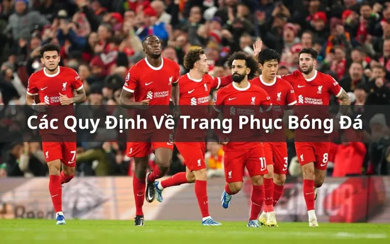 Quy Định Về Trang Phục Bóng Đá Tiêu Chuẩn Chuyên Nghiệp